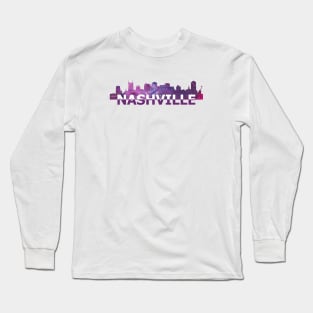 Nashville Skyline Long Sleeve T-Shirt